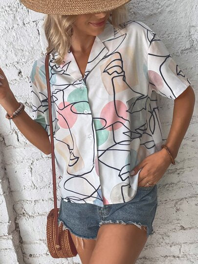 Woman Printed Shirts