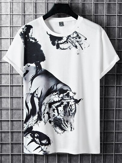 Man Print Tees