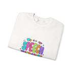 Speech Therapist Crewneck Sweatshirt | School Staff Apparel, Support Staff