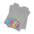 Speech Therapist T-Shirt | School Staff Apparel, Support Staff Tee