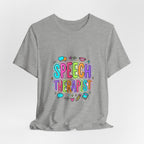 Speech Therapist T-Shirt | School Staff Apparel, Support Staff Tee