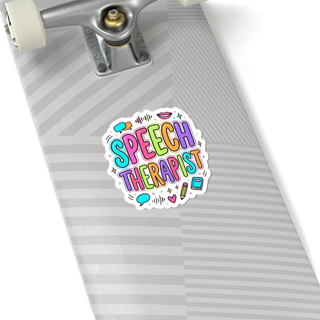 Speech Therapist Sticker | School Staff, Support Role Decal