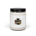 Book Witch Club Candle | Soy Candle, Traditional Tattoo-Inspired Black Cat Banner