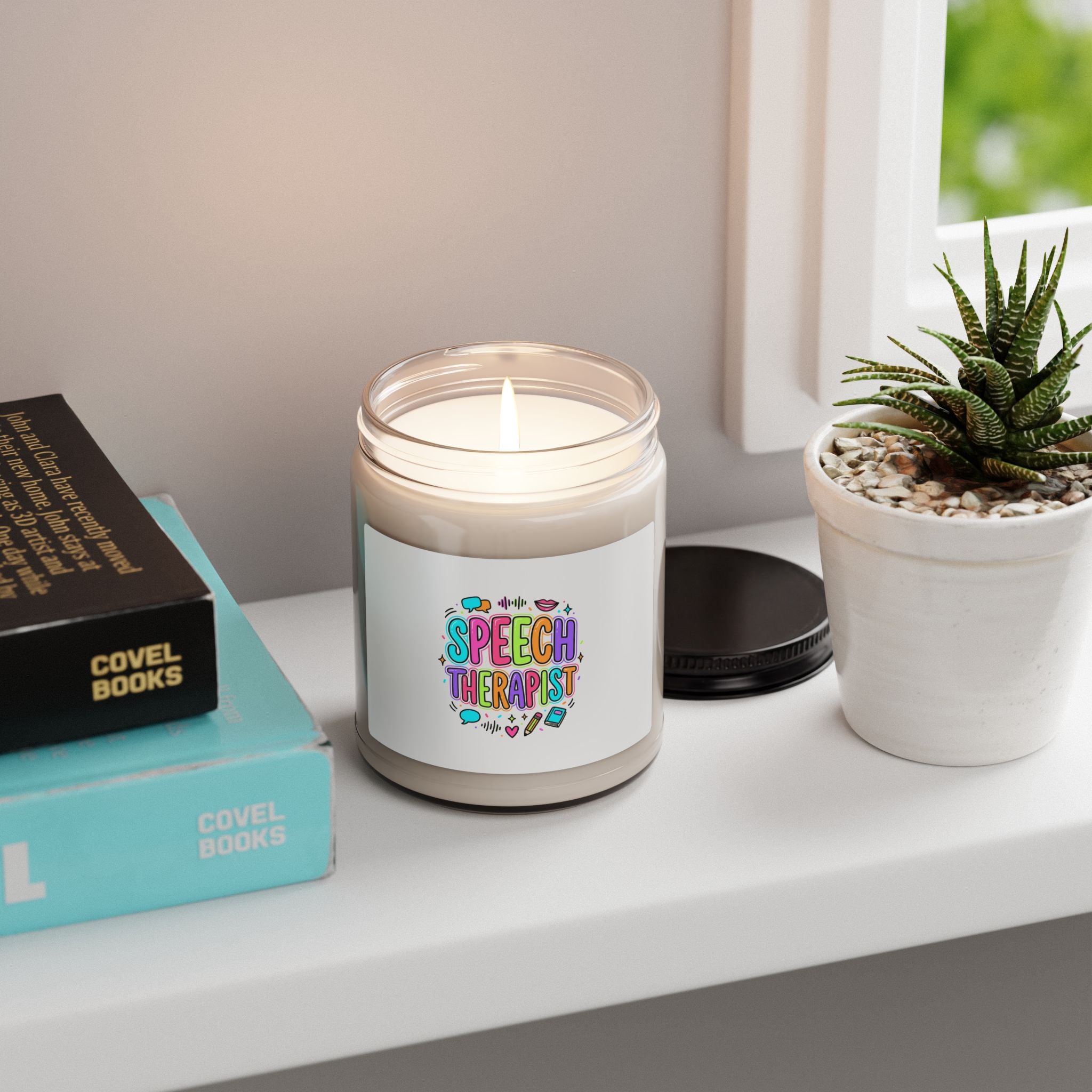 Speech Therapist Candle | School Staff, Support Role Soy Candle