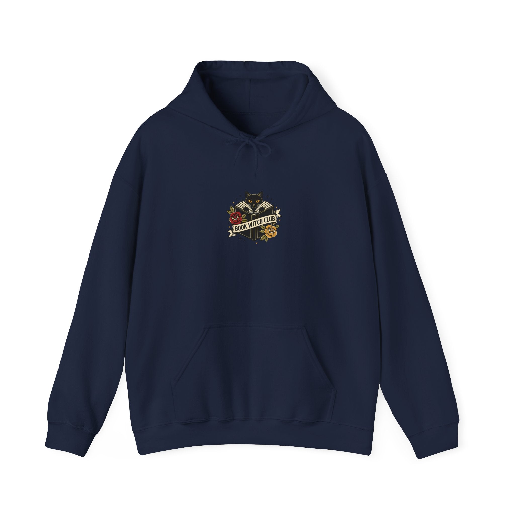 Cat & Roses Traditional Tattoo Hoodie | Vintage Flash banner, Bold Outline