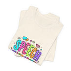 Speech Therapist T-Shirt | School Staff Apparel, Support Staff Tee
