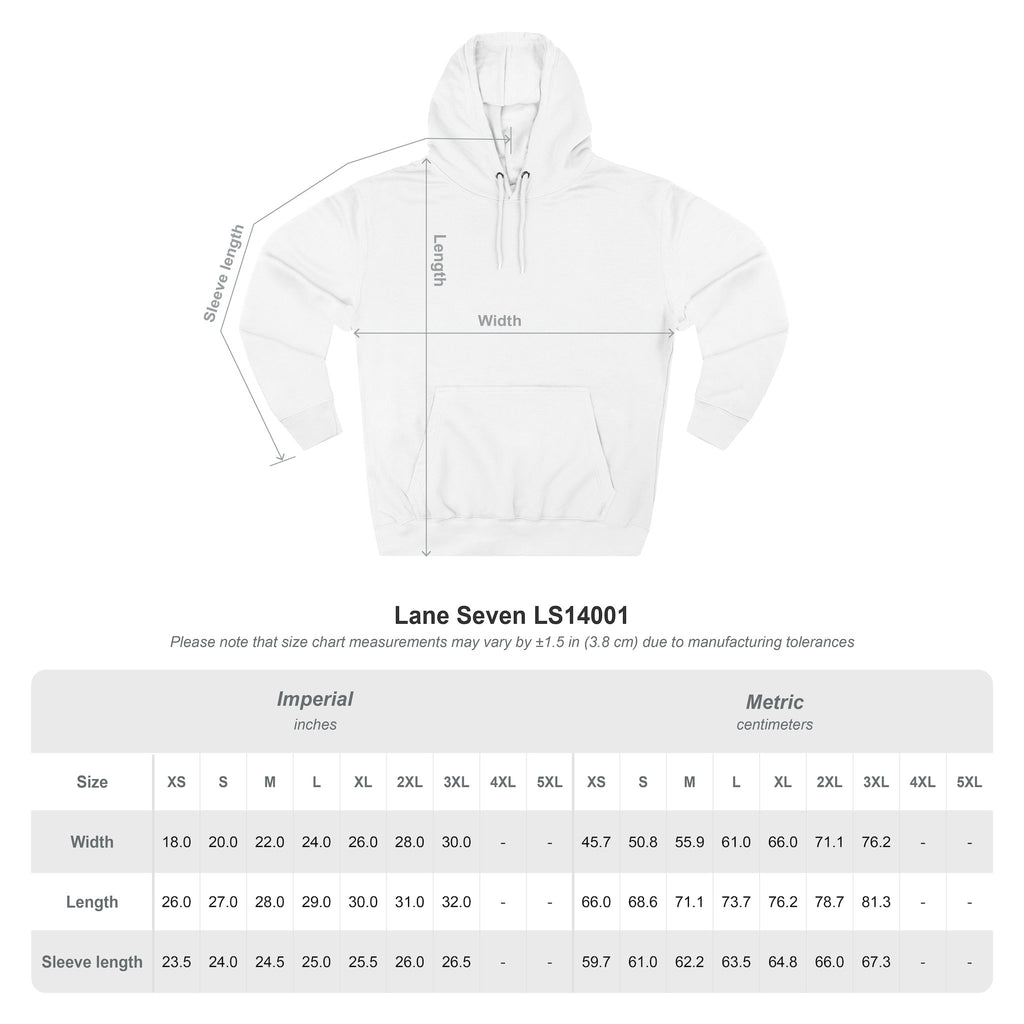 Minimal White Fleece Hoodie — Subtle Tiny Front Text