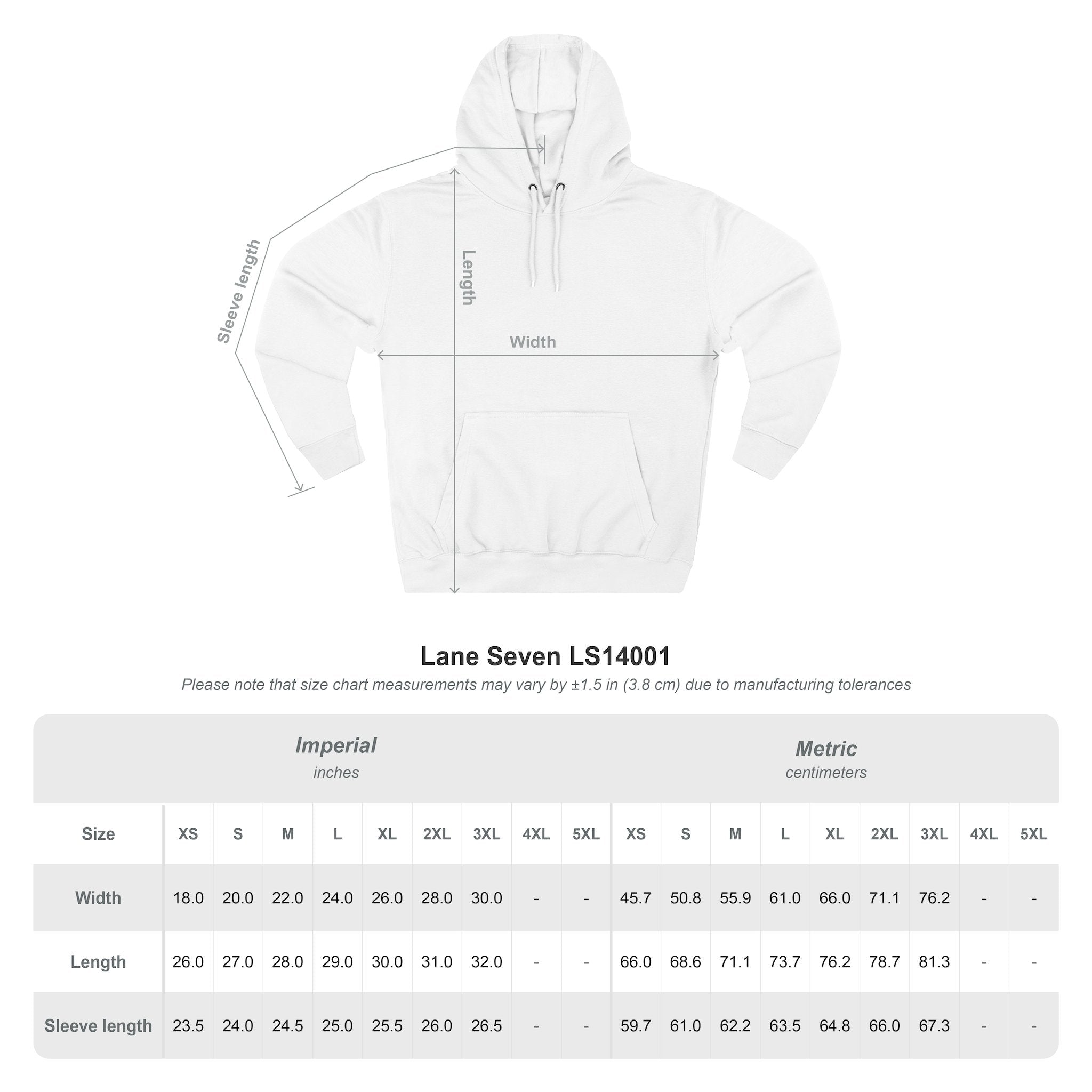 Minimal White Fleece Hoodie — Subtle Tiny Front Text