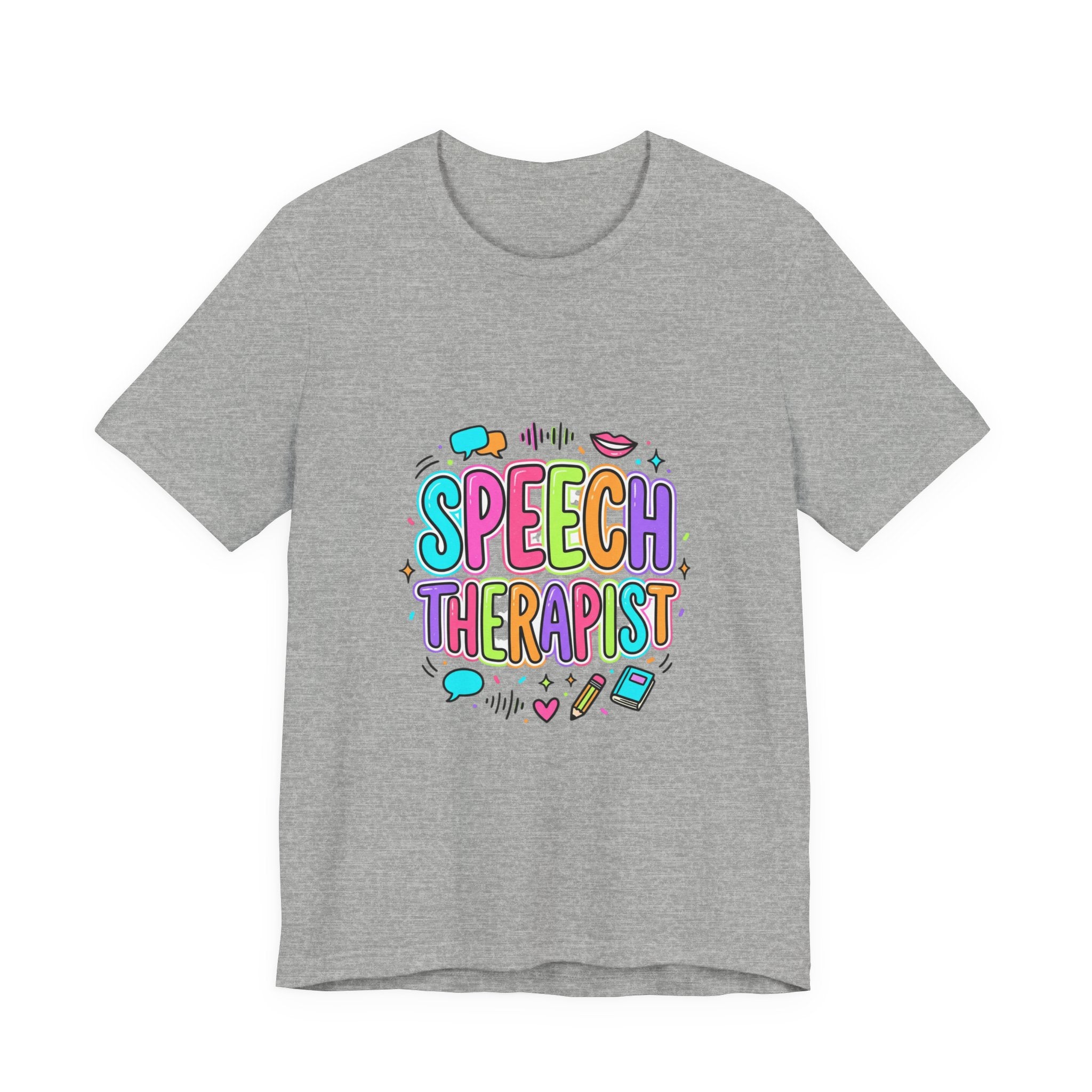 Speech Therapist T-Shirt | School Staff Apparel, Support Staff Tee