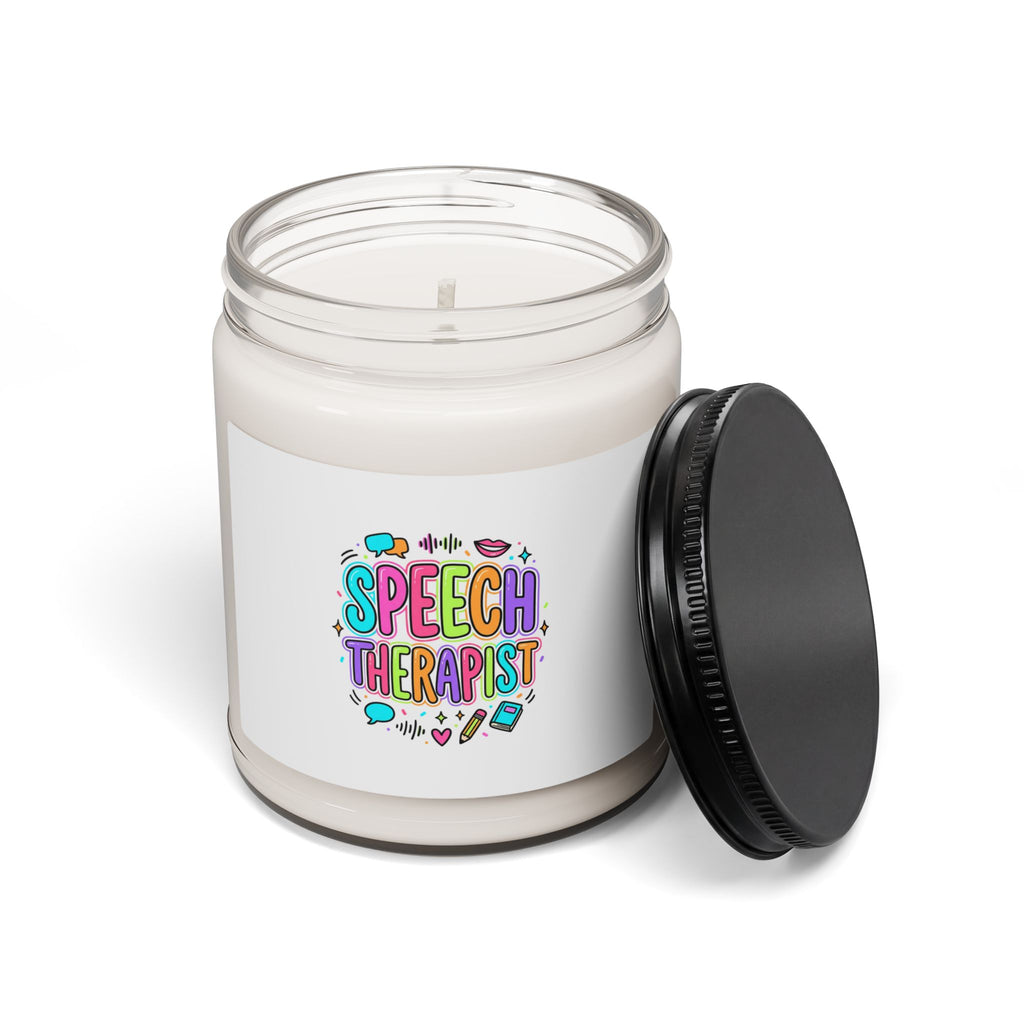 Speech Therapist Candle | School Staff, Support Role Soy Candle