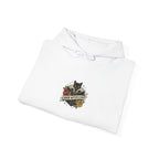Cat & Roses Traditional Tattoo Hoodie | Vintage Flash banner, Bold Outline