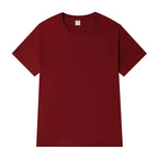 Women T-shirts 2026 Tops Solid Short Sleeve Loose O-neck  Cotton Casual Ladies Shirts Harajuku Korean Summer Woman Tshirts